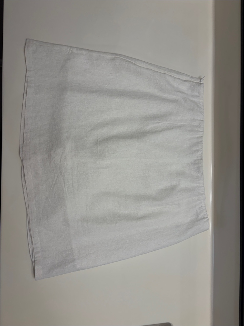 Versona White Linen Mini Skort - Picture 4 of 11